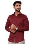 Lycra Shirt Maroon