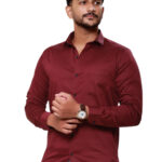 Lycra Shirt Maroon