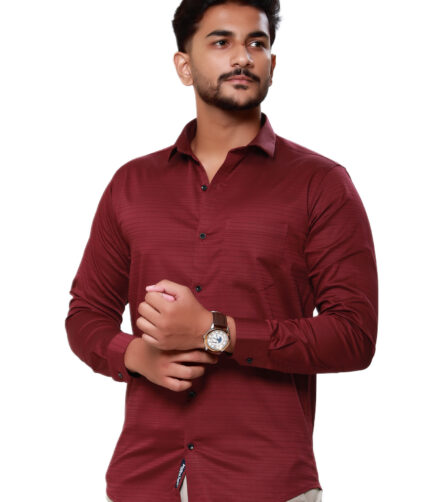 Lycra Shirt Maroon