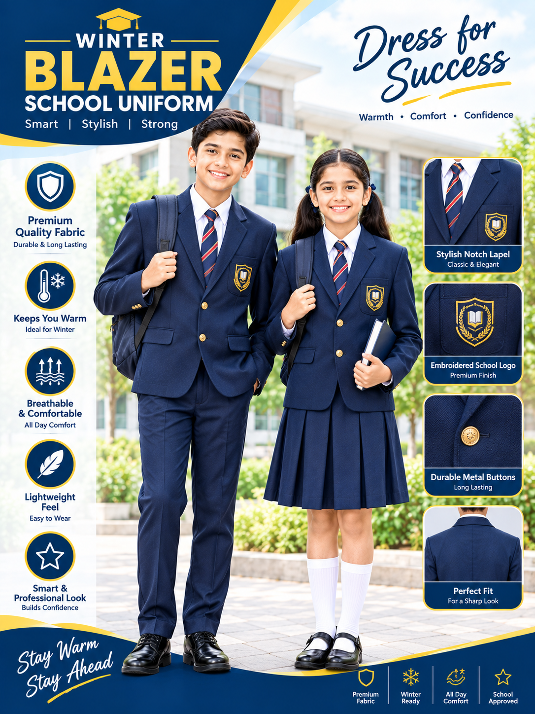 Winter Blazer Uniform Winter Blazer Uniform